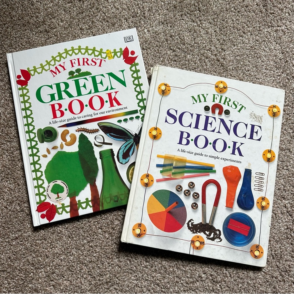 Vintage “My First” Books - Science and Plants Childrens Books